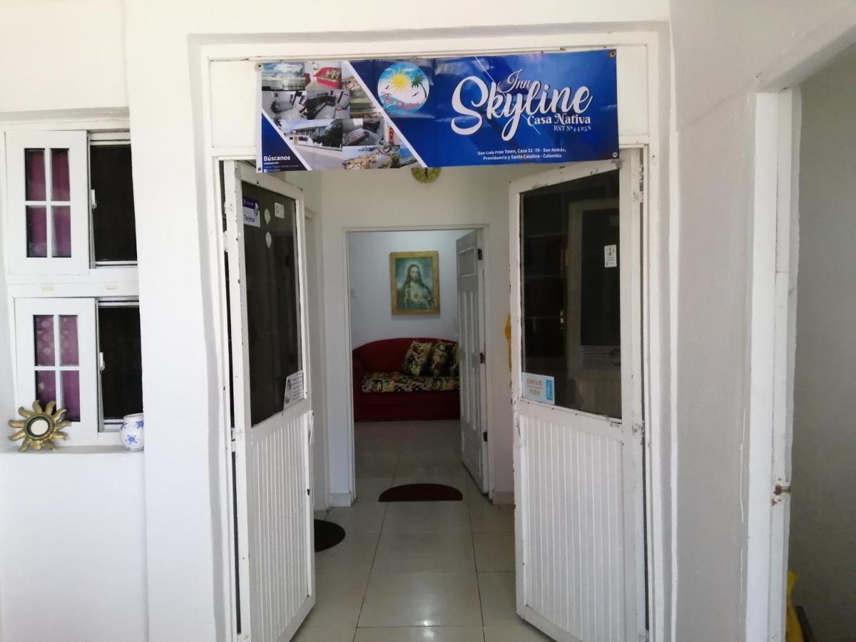 Inn Skyline Hostel San Andrés エクステリア 写真
